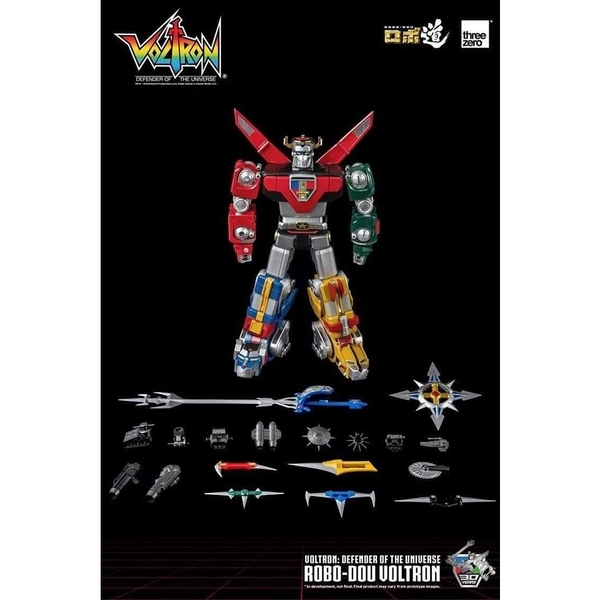 Mô hình Ráp Sẵn GATTAI Voltron- Defender of the Universe của threezero
