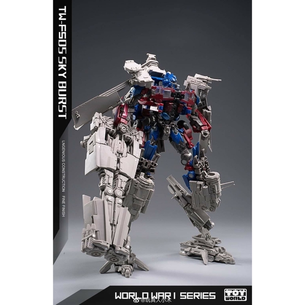 MÔ HÌNH TRANSFORMERS TW-FS05 SKY BURST ( JETFIRE) có thể biến hình của TOYWORLD