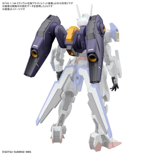 Mô Hình Gundam HG Mirasoul Flight Unit Bandai 1/144 [ The Witch Of Mercury ] Đồ Chơi Lắp Ráp Anime Nhật [PHỤ KIỆN]