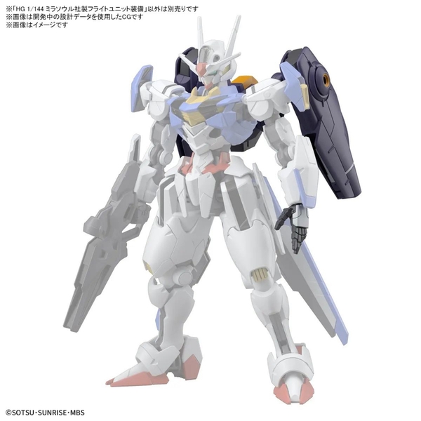Mô Hình Gundam HG Mirasoul Flight Unit Bandai 1/144 [ The Witch Of Mercury ] Đồ Chơi Lắp Ráp Anime Nhật [PHỤ KIỆN]