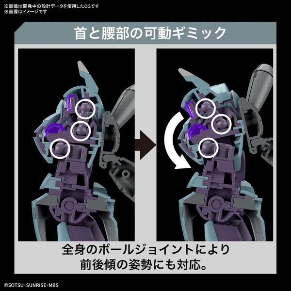 Mô hình HGWM 16 1/144 HG Heindree - Chính hãng Bandai Nhật Bản