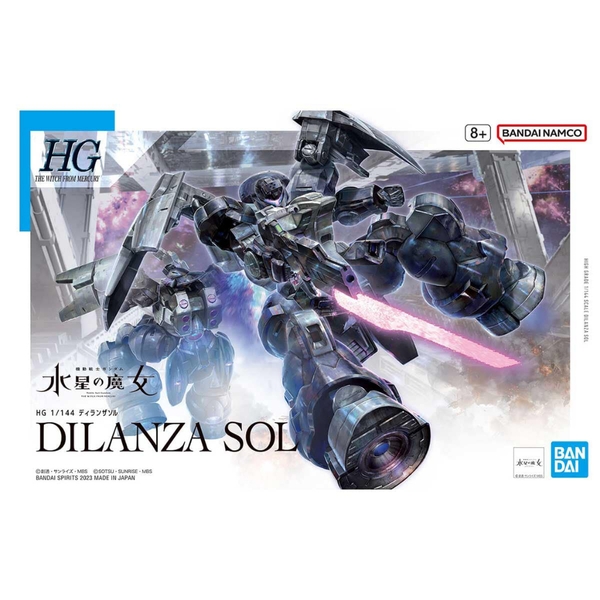 Mô Hình Lắp Ráp Gunpla Gundam HG TWFM Dilanza Sol (The Witch from Mercury)