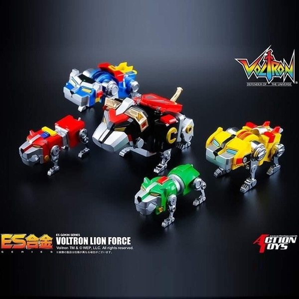 Mô Hình Hợp Thể Combine Voltron Lion force của Action toys