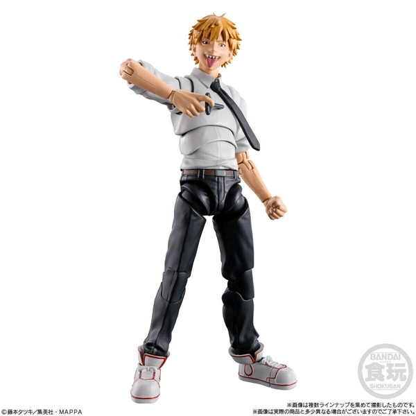 [Hàng Sẵn] Mô Hình Lắp Ráp SMP Kit Makes Pose CHAINSAW MAN, DENJI và POCHITA Chính Hãng BANDAI