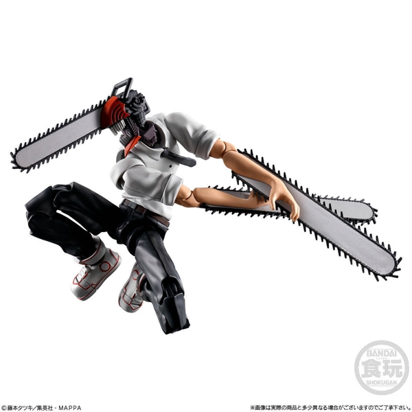 [Hàng Sẵn] Mô Hình Lắp Ráp SMP Kit Makes Pose CHAINSAW MAN, DENJI và POCHITA Chính Hãng BANDAI