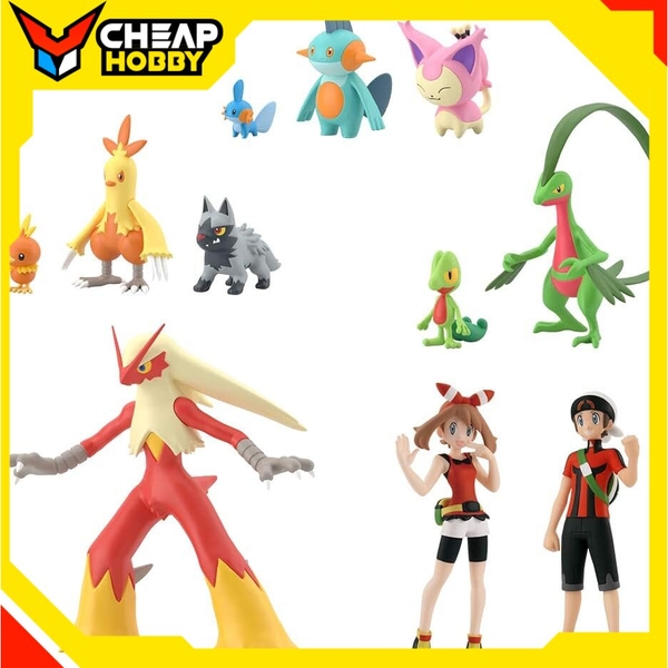 [ Hàng Sẵn ] Mô hình Pokemon Scale World 1/20 Hoenn Region - Chính hãng Bandai Nhật Bản MS005
