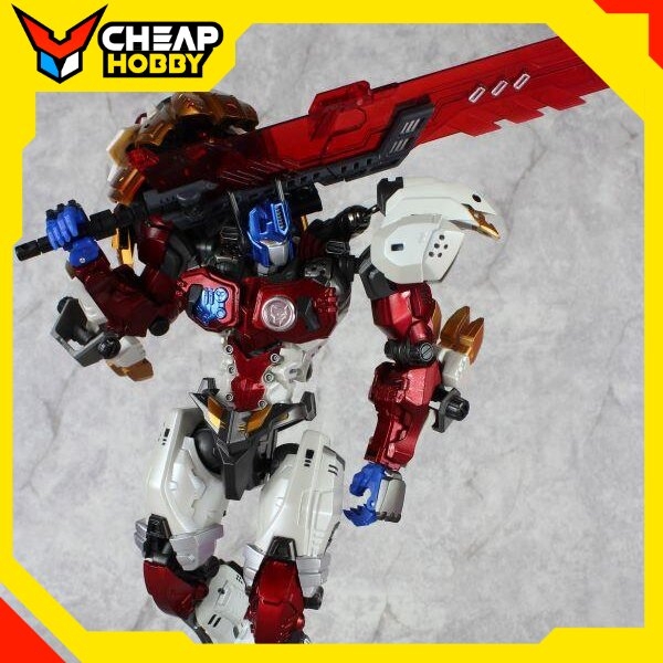 [ Hàng Sẵn ] Mô Hình Robot Biến Hình Transformers Dual Form Leonidas White Lion của NeoArt Toys