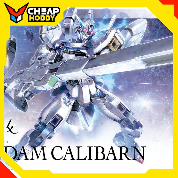 [hàng sẵn]Mô hình lắp ráp Gunpla HG 1/144 Gundam Calibarn Tặng kèm base (Mobile Suit Gundam: The Witch from Mercury)