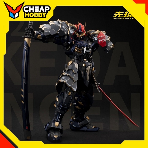 Mô Hình Ráp Sẵn Metal Build Takeda Shingen Limited Edition Màu đen phiên bản hội chợ WFC2023 của Moshow toys