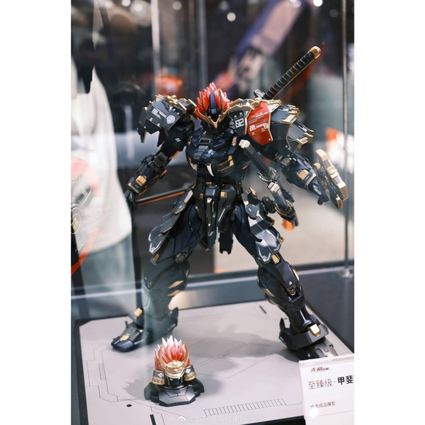 Mô Hình Ráp Sẵn Metal Build Takeda Shingen Limited Edition Màu đen phiên bản hội chợ WFC2023 của Moshow toys