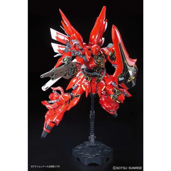 Mô hình lắp ráp Gundam RG 22 MSN-06S Sinanju 1/144 MS Gundam UC của Bandai Nhật bản