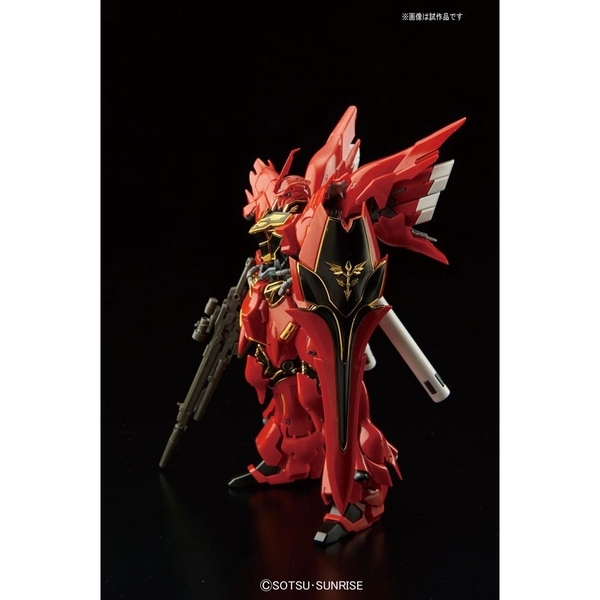 Mô hình lắp ráp Gundam RG 22 MSN-06S Sinanju 1/144 MS Gundam UC của Bandai Nhật bản
