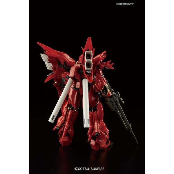 Mô hình lắp ráp Gundam RG 22 MSN-06S Sinanju 1/144 MS Gundam UC của Bandai Nhật bản