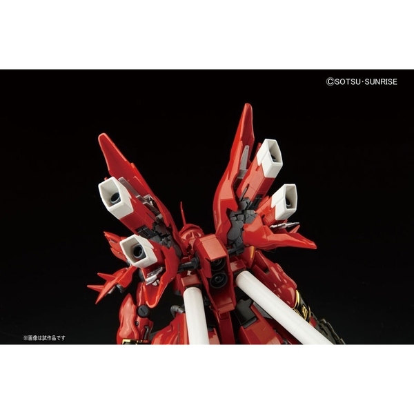 Mô hình lắp ráp Gundam RG 22 MSN-06S Sinanju 1/144 MS Gundam UC của Bandai Nhật bản