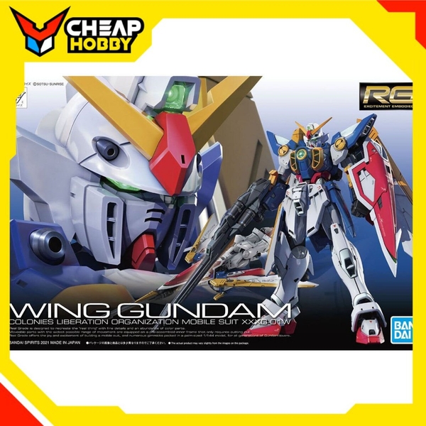 Mô hình lắp ráp Gundam Gunpla RG Wing Gundam TW Chính Hãng Bandai