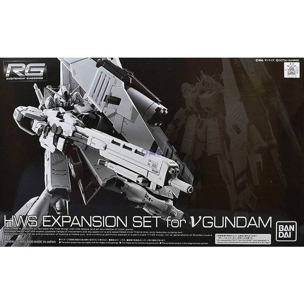 Mô hình lắp Ráp Bộ Phụ kiện dành cho RG 1/144 v Gundam HWS Expansion Set chính hãng bandai