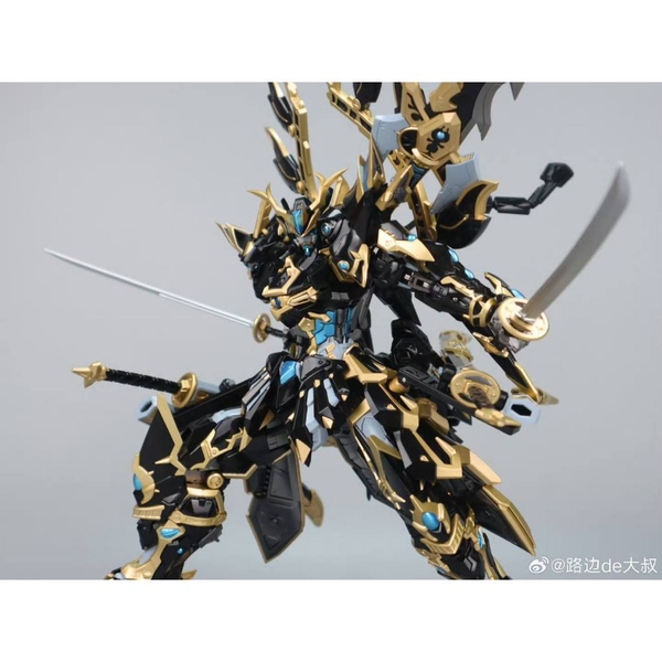 Mô hình Ráp Sẵn Metal Build 1/72 CD-01 Azure Dragon Bản màu đen nemesis của CangDao Model