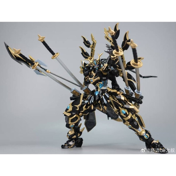 Mô hình Ráp Sẵn Metal Build 1/72 CD-01 Azure Dragon Bản màu đen nemesis của CangDao Model