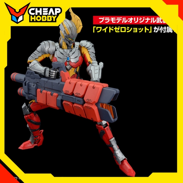 [Hàng sẵn] Mô Hình Lắp Ráp Figure-rise Standard Ultraman Suit Zero [SC Ver] -Action- (tặng kèm base)