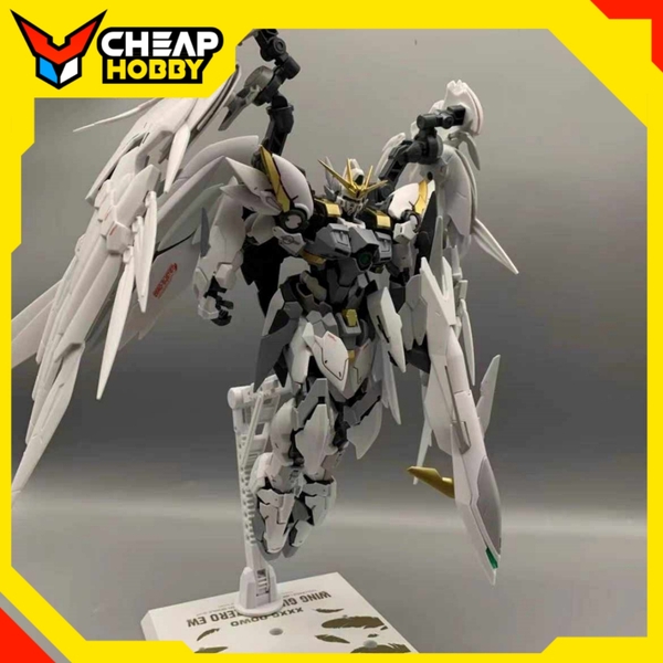 Mô hình lắp ráp MJH Flying Wing Zero ver HIRM MG 1/100 Snow White Prelude