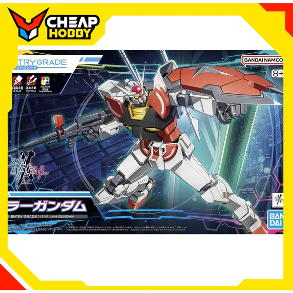 Mô hình lắp ráp Gunpla Gundam Bandai EG / Entry Grade 1/144 Gundam Build Metaverse - LAH Gundam chính hãng Bandai