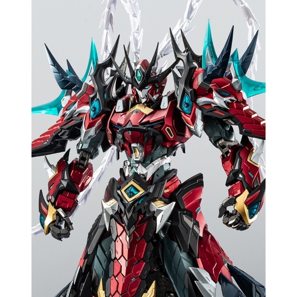 Mô Hình Ráp Sẵn Metal Build MNQ-05CX God of War Lữ Bố cùng Ngựa Xích Thố Phiên Bản giới hạn 999 bản