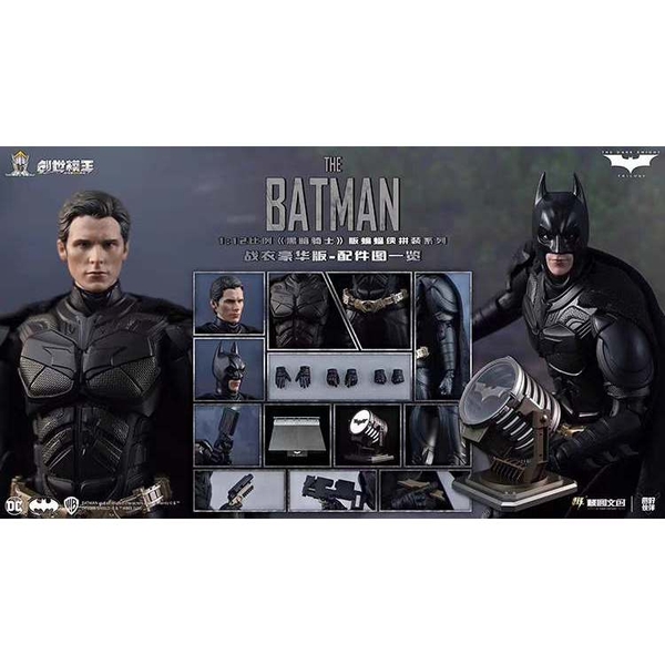 [Hàng Sẵn] Mô Hình Lắp Ráp BATMAN phần phim The Dark Knight tỉ lệ 1/12 của Modoking