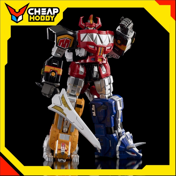 [Hàng Sẵn] Mô Hình lắp Ráp Model Kit Dino Megazord / Daizyujin dòng Furai Model của FlameToys
