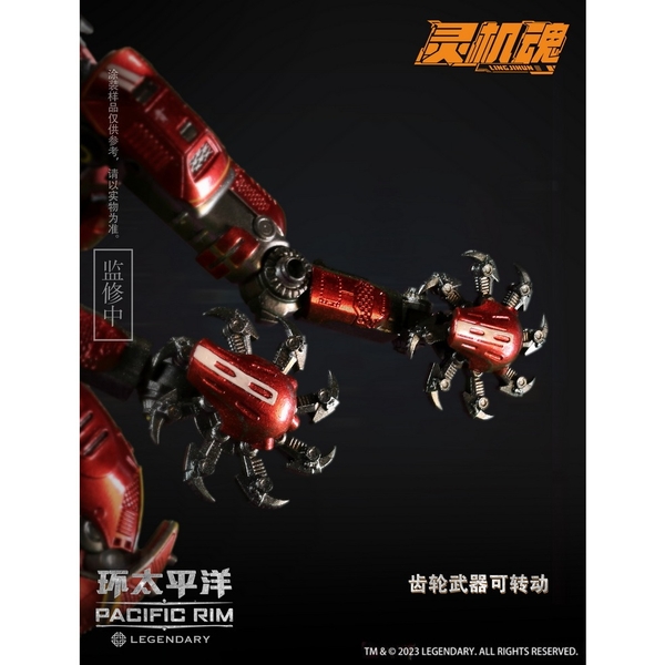 [Hỏa tốc- Giao Ngay] Mô Hình Ráp Sẵn Pacific Rim Crimson Typhoon của LingJiHun Model