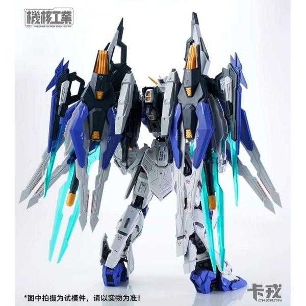 Mô Hình Lắp Ráp Charon Mecha 4 phần quà decal kim loại, base đặc biệt, Clear huỳnh quanh và decal nước huỳnh quang