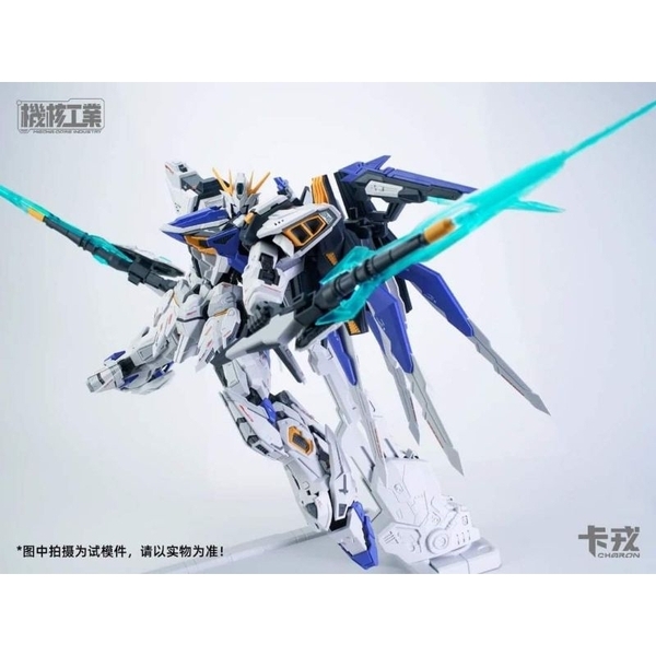Mô Hình Lắp Ráp Charon Mecha 4 phần quà decal kim loại, base đặc biệt, Clear huỳnh quanh và decal nước huỳnh quang