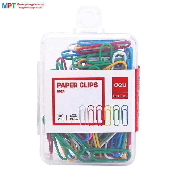 Ghim cài màu Deli 0024