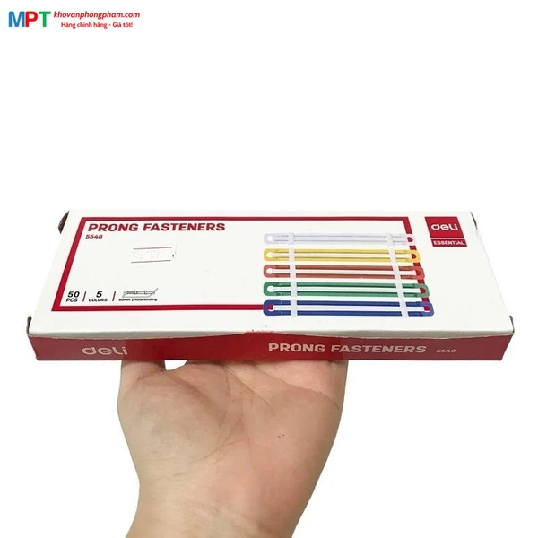 Ghim cài acco nhựa Deli 5548