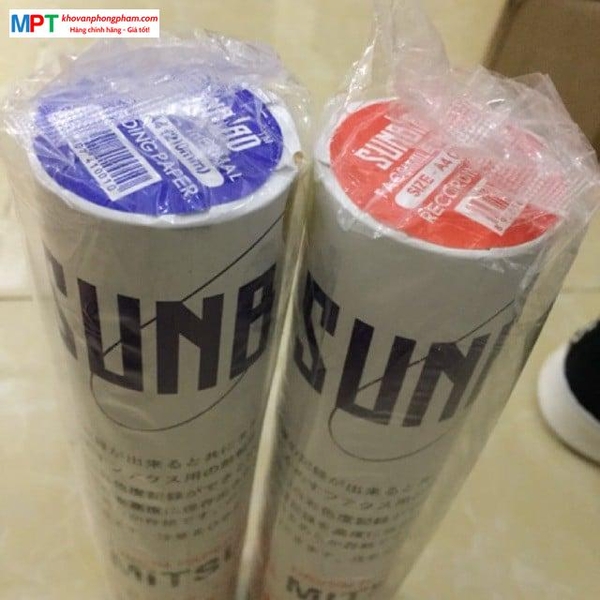 Giấy fax Sunbird đầu xanh (21.6cm x 3000cm)