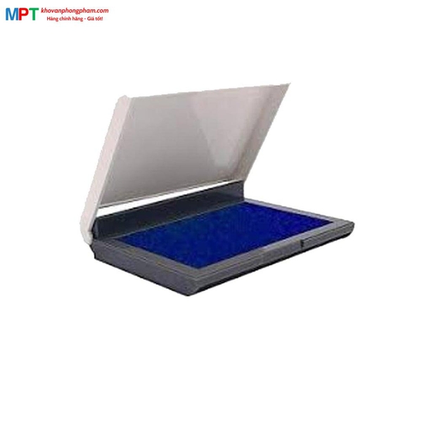 Khay mực lăn tay Shiny SM-01 màu xanh