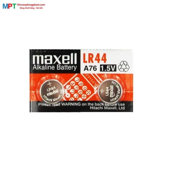 Pin LR44 A76 Maxell