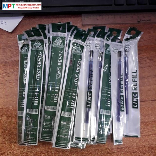 Lốc 20 Ruột bút nước LINC Ấn Độ 0.5mm - Tặng 1 bút xoá