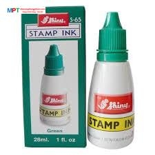Mực dấu Shiny S-65 màu xanh lá 28ml