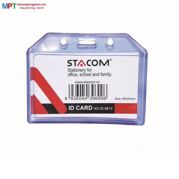 Mặt thẻ ngang Stacom 6613 (90x54mm)