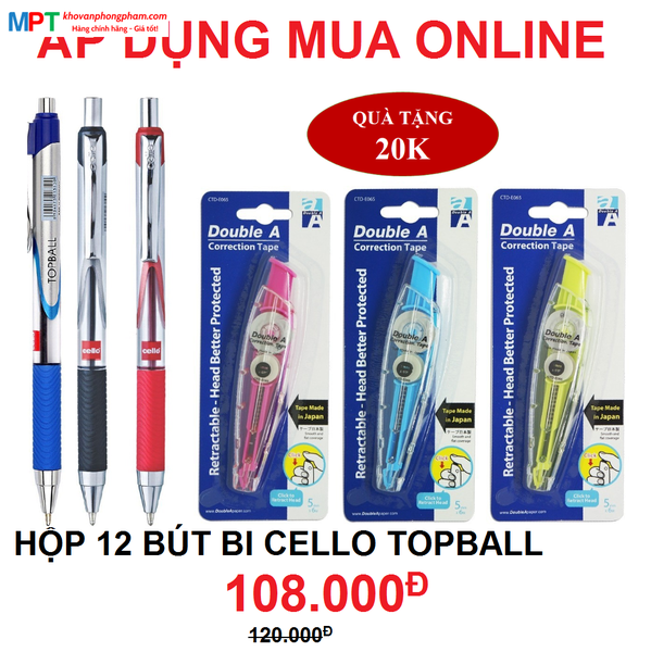 Bút bi Cello Topball 0.7mm