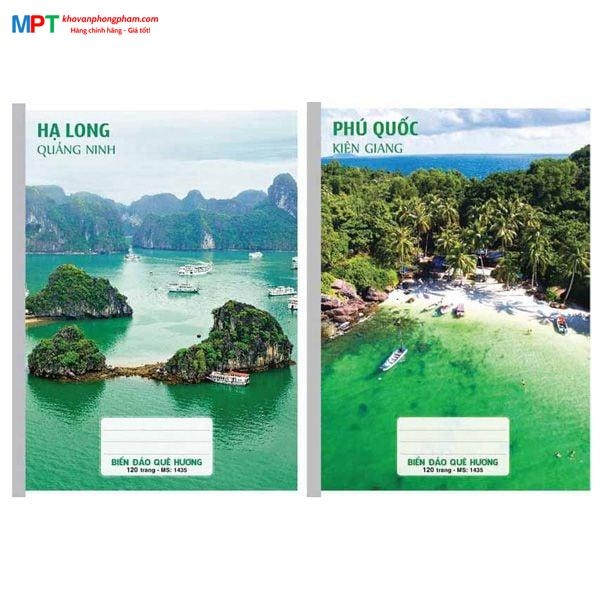 Vở kẻ ngang Hải Tiến 72 trang Biển đảo quê hương 2203 - Định lượng 60gsm - Mua từ 200 quyển chiết khấu thêm 5%
