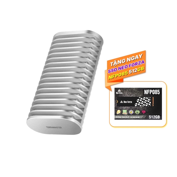 Combo Box Thunderbolt ổ cứng TerraMaster D1 SSD Plus và SSD Neo Forza