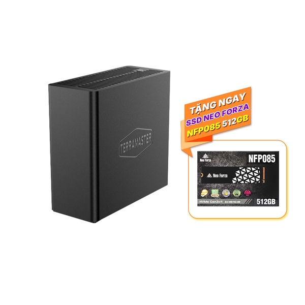 ComboThiết bị lưu trữ mạng DAS TerraMaster D4 SSD và SSD Neo Forza