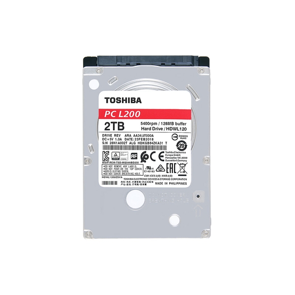 Ổ cứng HDD Toshiba L200 SATA-III 2.5 inch dành cho laptop PC