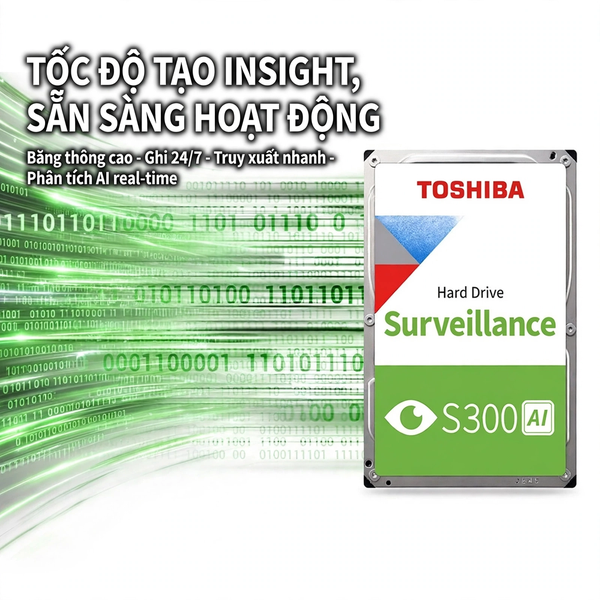 Ổ cứng đầu ghi camera HDD Toshiba 3.5