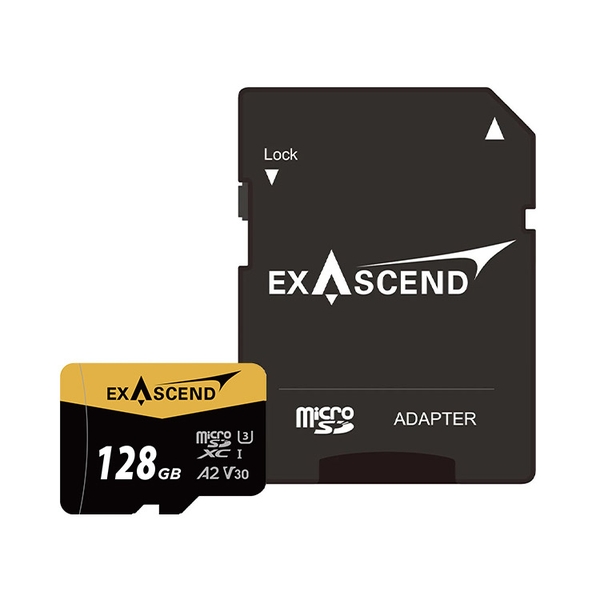 Thẻ nhớ microSDXC Exascend Catalyst UHS-I V30 kèm adaptor