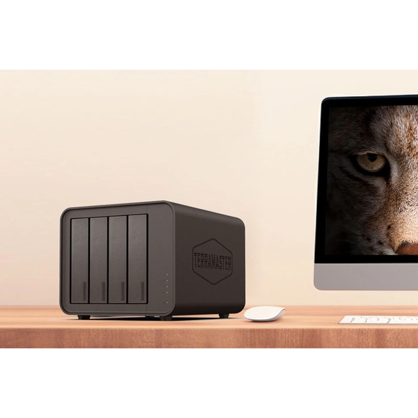 Combo thiết bị lưu trữ DAS TerraMaster D4-320 và ổ cứng HDD Toshiba MG dung lượng 4TB