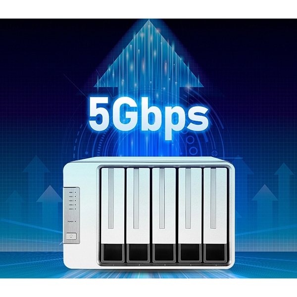 Combo thiết bị lưu trữ DAS TerraMaster D5-310 và ổ cứng Toshiba N300 dung lượng 12TB