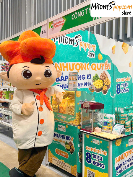 Gia tăng lợi nhuận từ mô hình nhượng quyền bắp rang bơ Mitom’s Popcorn&nbsp;