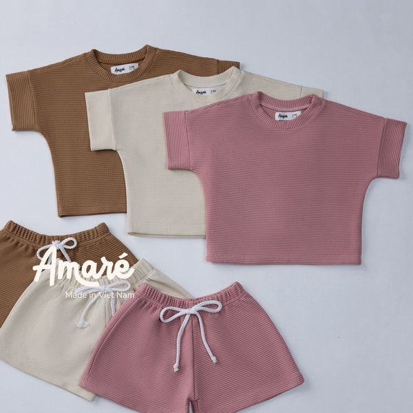 Set bộ ngắn tay mùa hè cho bé trai và bé gái Timon (3M-3Y)